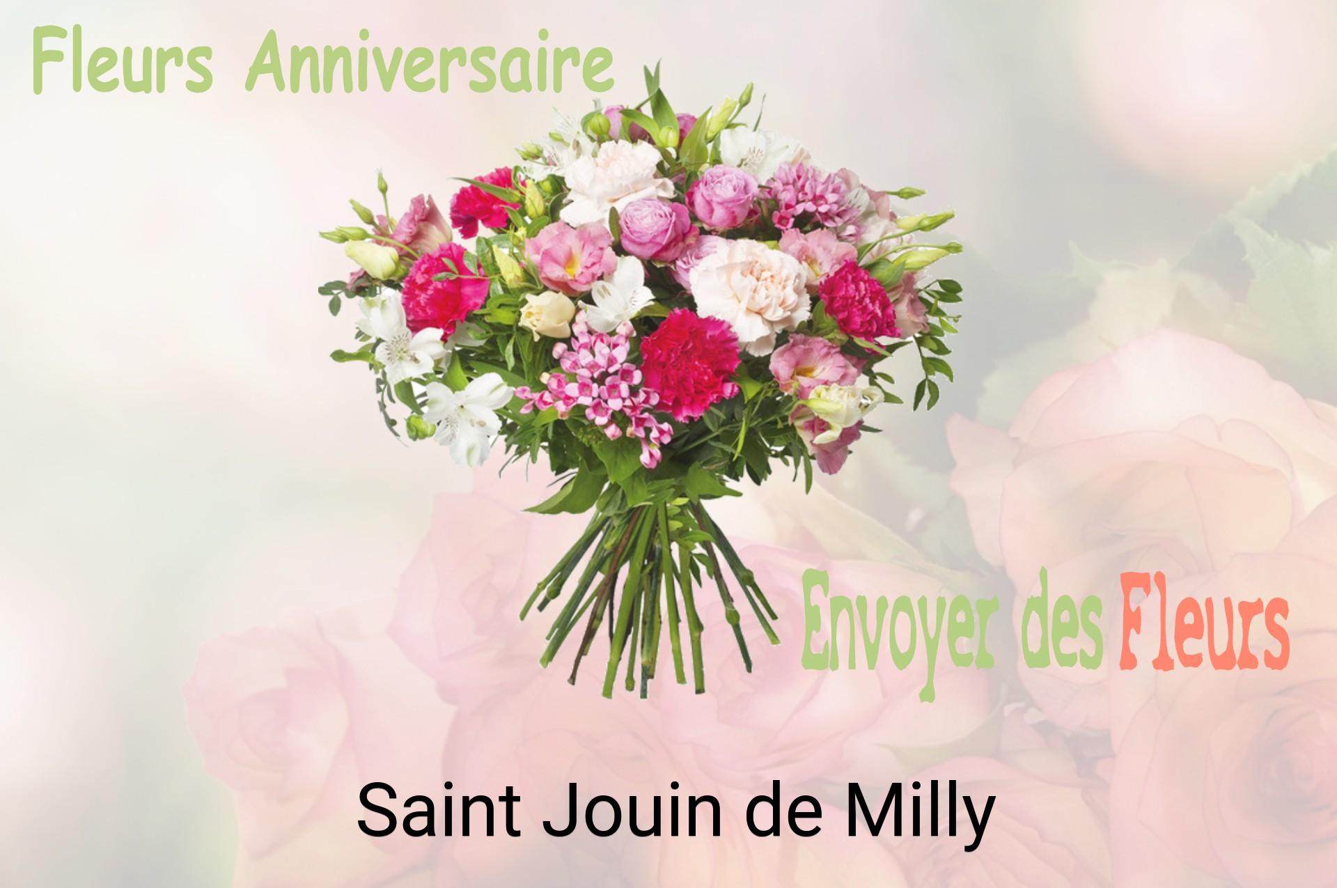 Bouquet de fleurs d’anniversaire livré à Saint-Jouin-de-Milly